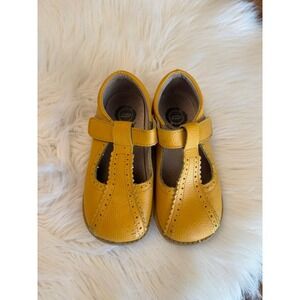 Livie and Luca yellow leather mary Jane's size 12
